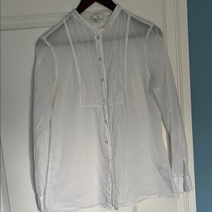 GAP White Button Down Shirt for Women